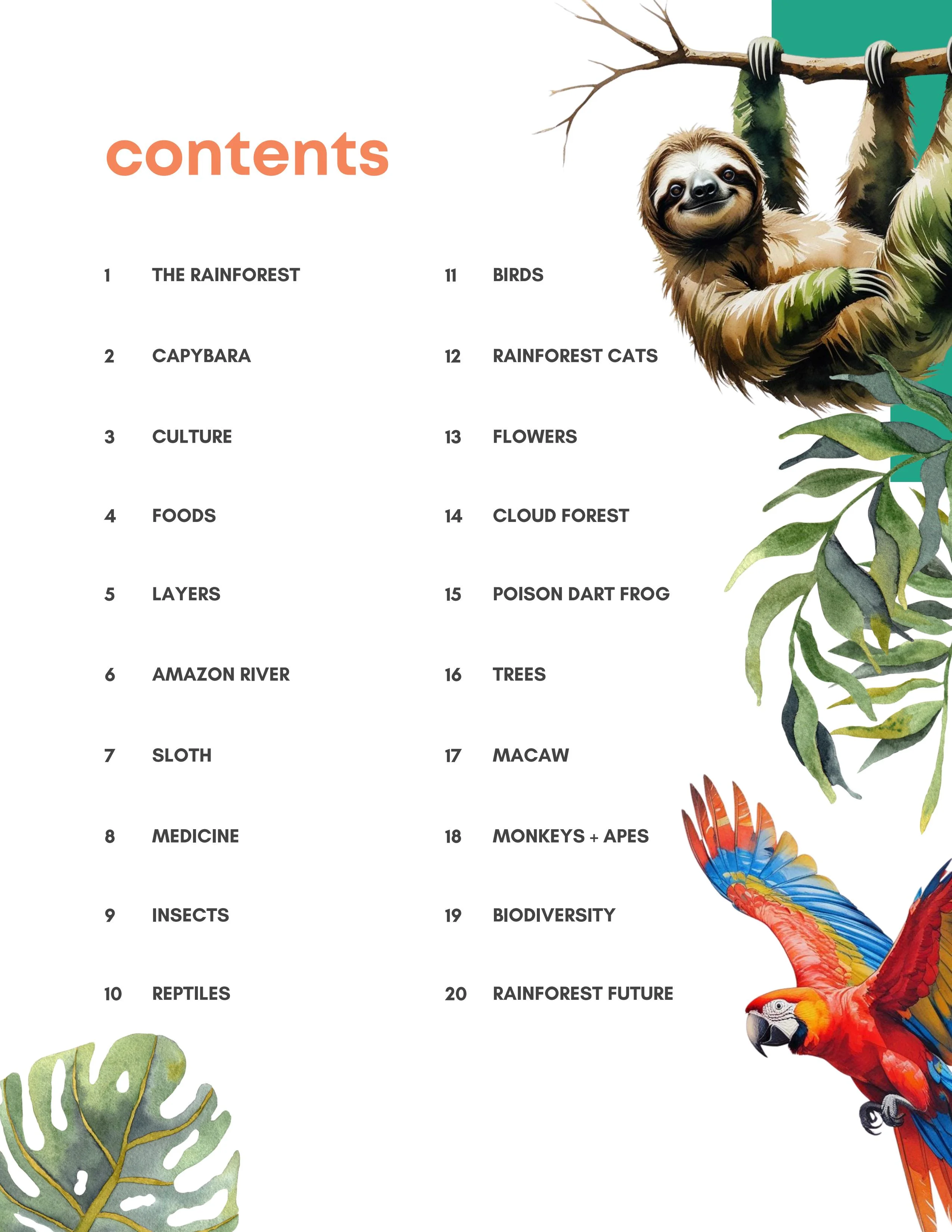 left page