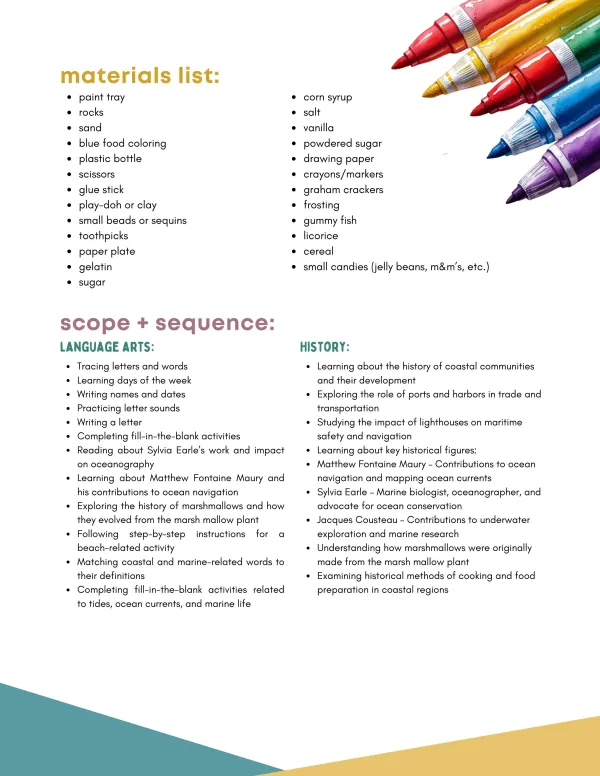 Seaside + Seashores Preview Page 2